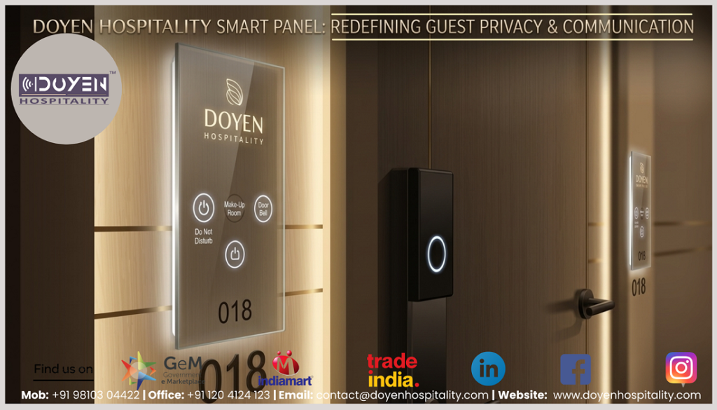 DND MUR Panel for Hotels: Enhance Guest Privacy, Housekeeping Efficiency & Smart Hospitality Experience